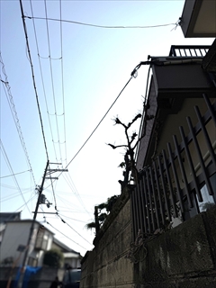 はまでん 撤去してメーター移動工事2
