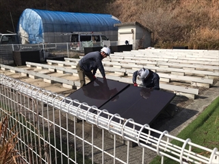 タケモトデンキ 太陽光発電設置工事5