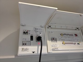 茨城県神栖市 ポータブル切替盤工事4