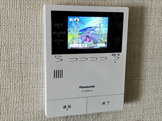 茨城県つくば市 ドアホン交換工事1