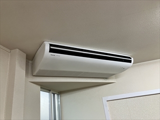 千葉県野田市 オフィス用エアコン設置1