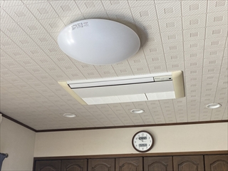 茨城県龍ケ崎市 家庭用照明LED化工事1