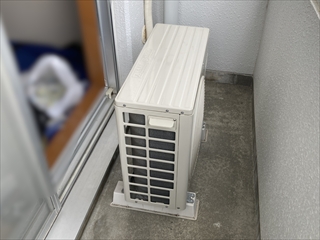 茨城県龍ケ崎市 家庭用エアコン移設工事3