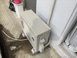 茨城県龍ケ崎市 家庭用エアコン移設工事4