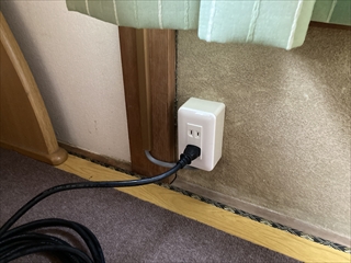 千葉県流山市 家庭用エアコン・専用コンセント工事2
