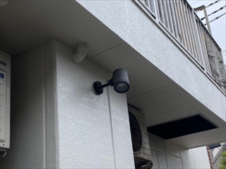 埼玉県川口市 集合住宅共用廊下照明器具交換工事1