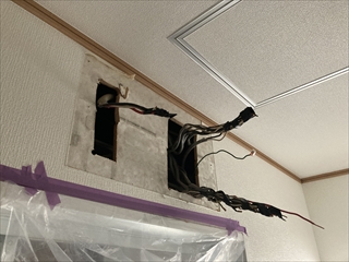 千葉県流山市 家庭用分電盤交換+EQ配線撤去工事3