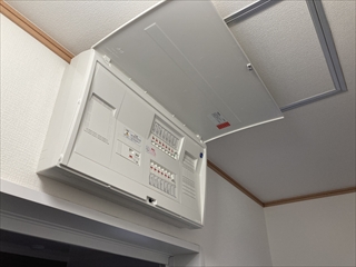 千葉県流山市 家庭用分電盤交換+EQ配線撤去工事2