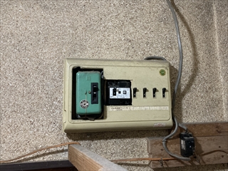 千葉県野田市 家庭用単三切替＋分電盤交換工事1