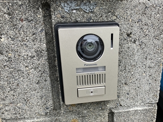 茨城県守谷市 家庭用ドアホン交換工事2
