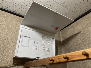 千葉県野田市 家庭用単三切替＋分電盤交換工事2