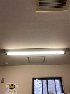 集合住宅用照明器具交換工事1