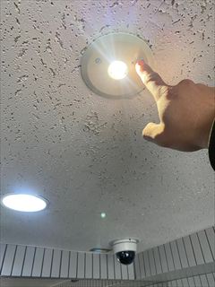 集合住宅用照明器具交換工事9