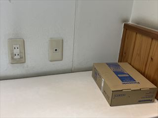 電話機取付工事1