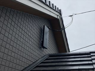 茨城県常総市　家庭用アンテナ交換＋スイッチ交換工事7
