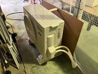 茨城県坂東市　エアコン・コンセント設置工事3