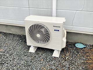 茨城県つくば市　オフィス用エアコン設置工事4