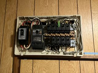 分電盤取替工事1