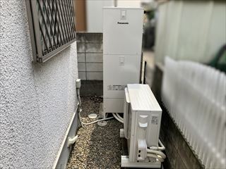 千葉県野田市　家庭用エコキュート交換工事2