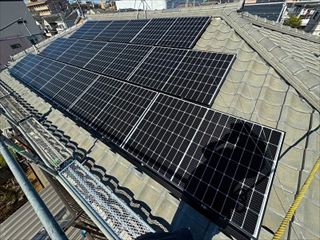 太陽光発電システム＋蓄電池工事7
