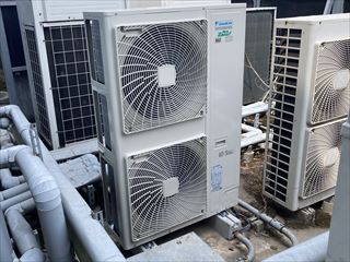 千葉県野田市　業務用天吊エアコン交換工事2