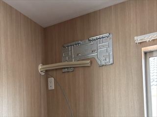 茨城県守谷市　家庭用エアコン設置工事
