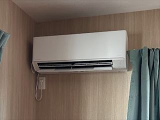 茨城県守谷市　家庭用エアコン設置工事