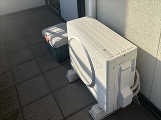 茨城県守谷市　家庭用エアコン交換工事3