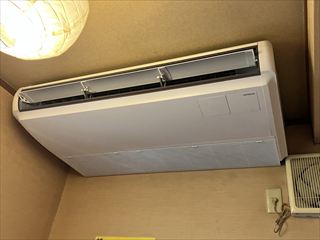 茨城県つくば市　パッケージエアコン交換3