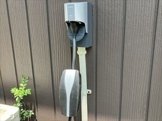 茨城県守谷市　家庭用EVコンセント（電気自動車充電コンセント）設置工事1