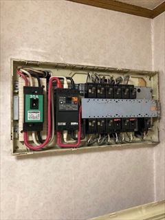 分電盤交換工事3