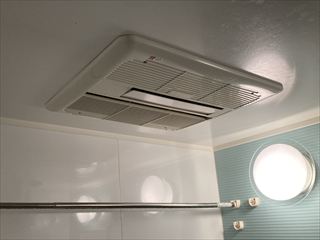 茨城県つくば市　マンション用浴室換気乾燥機交換工事