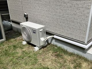 千葉県我孫子市　家庭用エアコン交換工事