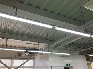 茨城県稲敷郡　オフィス用照明LED化工事