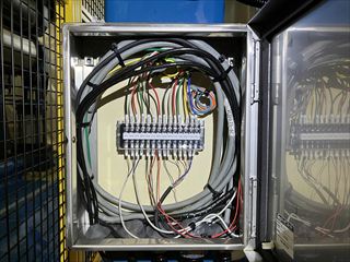 カレンダー加工ライン安全対策工事