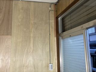 千葉県我孫子市　家庭用スイッチ＋コンセント増設工事