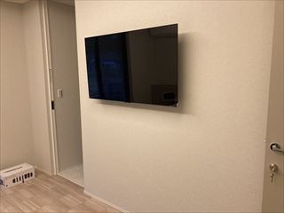 茨城県常総市 家庭用TV壁掛け工事