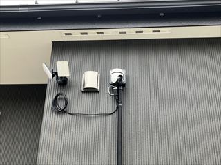 茨城県つくば市 家庭用防犯カメラ設置工事