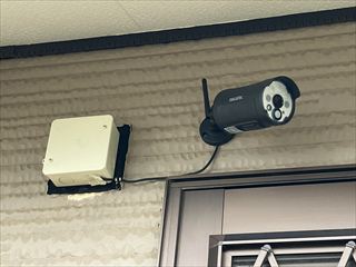 茨城県つくば市　家庭用ドアホン交換・防犯カメラ設置工事