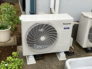 茨城県守谷市　家庭用エアコン交換工事