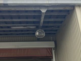 投光器更新工事