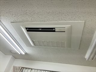 千葉県流山市　オフィス用パッケージエアコン交換工事
