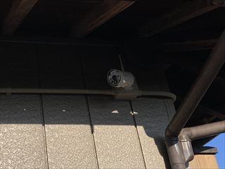 茨城県常総市　家庭用エアコン交換・防犯カメラ設置工事