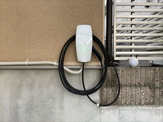茨城県つくばみらい市　家庭用テスラウォールコネクター設置工事