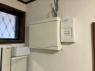 茨城県坂東市　家庭用コンセント増設工事