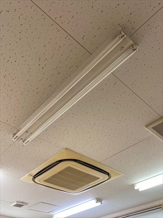 非常照明器具交換工事