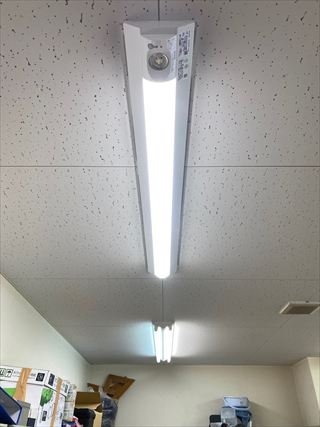 非常照明器具交換工事