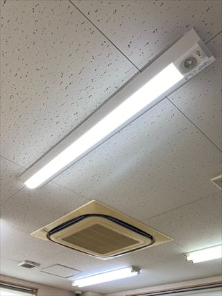 非常照明器具交換工事