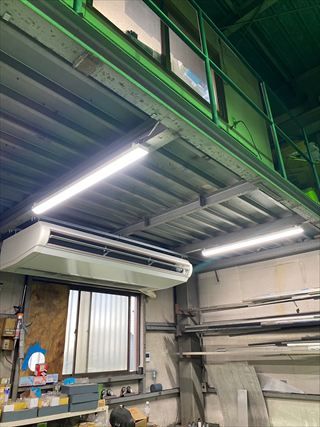 照明器具交換工事