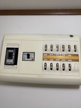 分電盤交換工事